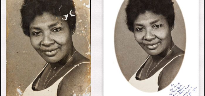 Restoration, photo restoration, image restoration, copy and print, collage