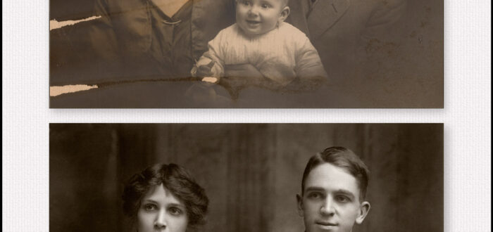 Restoration, photo restoration, image restoration, copy and print, collage